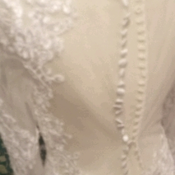 NWOT Custom-made, Brand New & Elegant Wedding Dress!!! comes w/ dress bag!!! - Picture 4 of 11